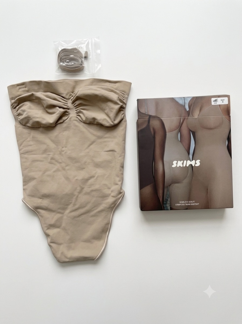 SKIMS Strapless Seamless Sculpt Bodysuit Shapewear Sz M